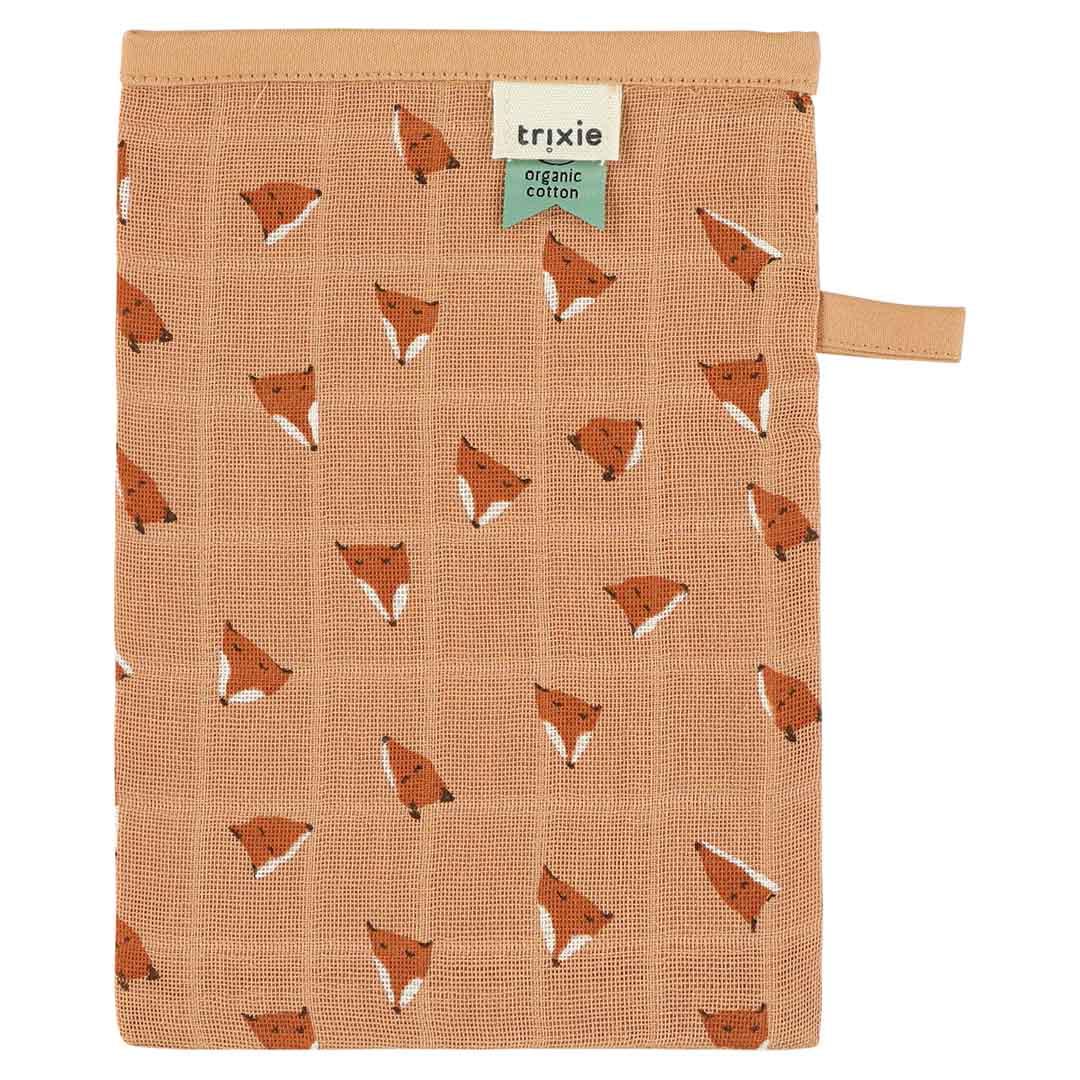 Muslin washcloths 3-pack mix - Fierce Fox